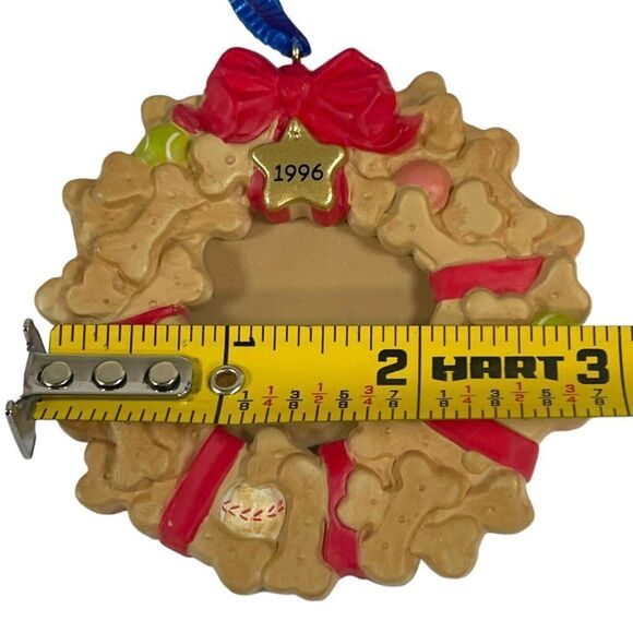 1996 Hallmark Keepsake Ornament Christmas Special Dog Photo Holder Pet Gift - Picture 4 of 10